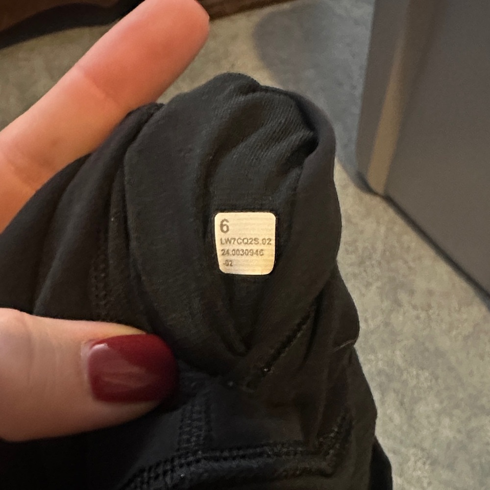 Lululemon Black Biker Shorts